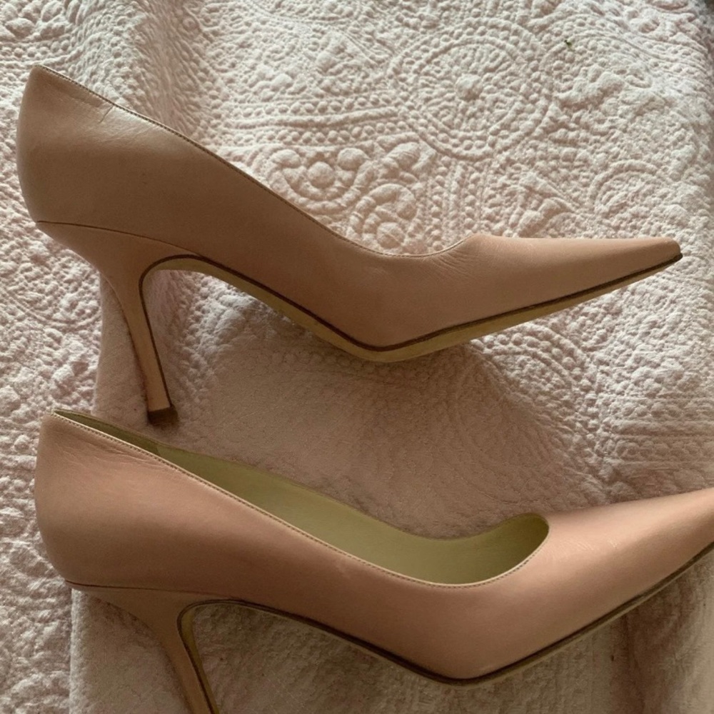 Nude Jimmy Choo Pump heels SOLD